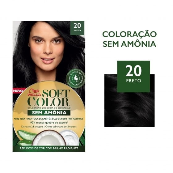 Soft Color 20 Preto Negro 