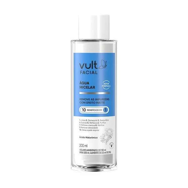 Vult Agua Micelar Facial 200ml 