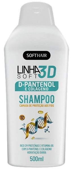 Softhair D-pantenol E Colageno Shampoo 500ml 