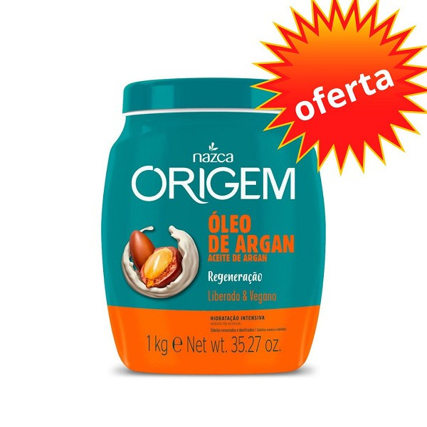Origem Cr óleo Argan Vegano Origem 1kg 