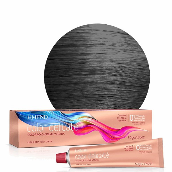 Amend Delicate Vegana Intens 0.1 Cinza 50g 