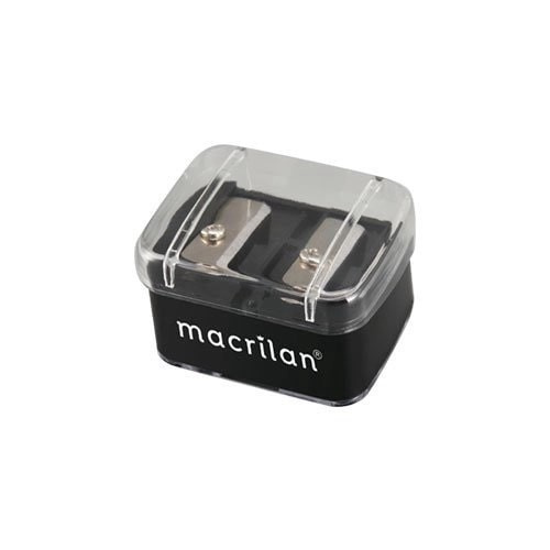 Macrilan Apontador Duplo Avulso Para Lapis De Maquiagem Ref:ap-01 