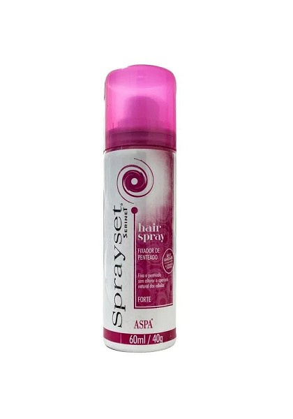 Aspa Sprayset Fixador Forte 60ml 