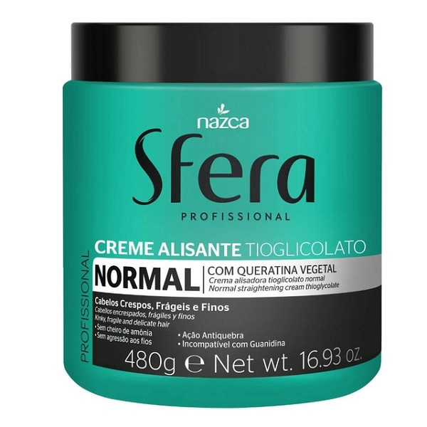 Sfera Creme Alisante Tioglicolato Normal 480g 