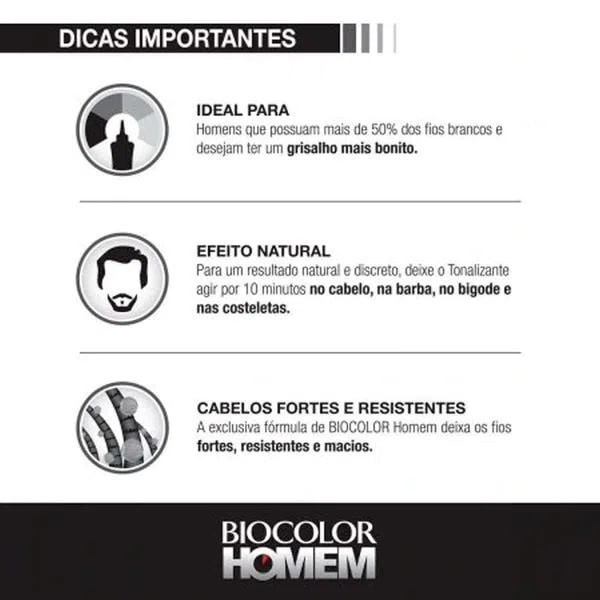 Biocolor Homem Louro Escuro Novo 