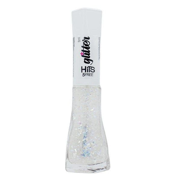 Hits Esmalte Glitter Jelly Clear 5 Free 8ml 