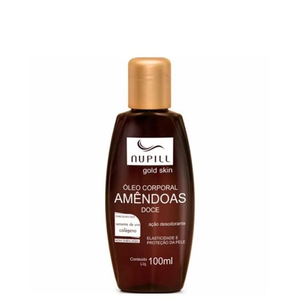 Nupil Oleo Amendoa Semente Uva Gold Skin 100ml 
