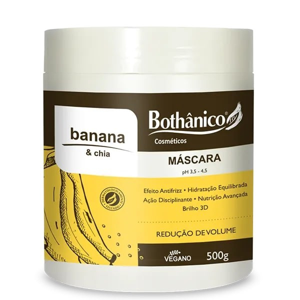 Bothanico Masc Banana E Chia 500g 
