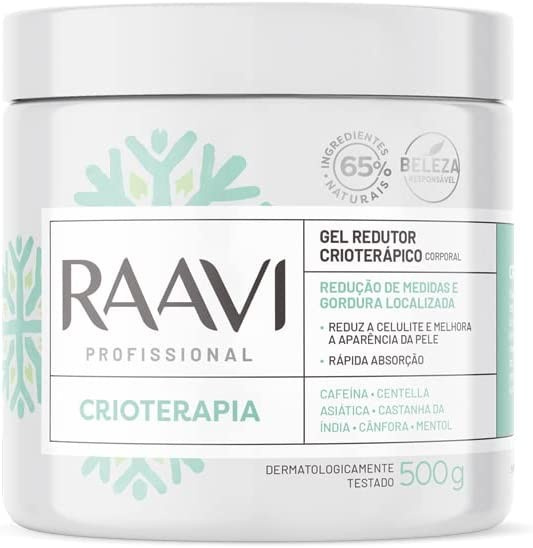 Raavi Gel Redutor Crioterapico 500g 