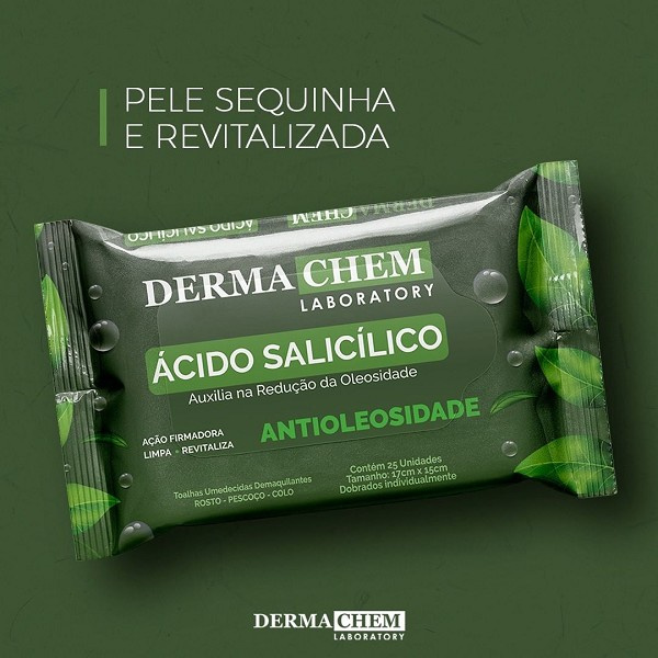 Derma Chem Lencos Demaquilantes Antioleosidade 
