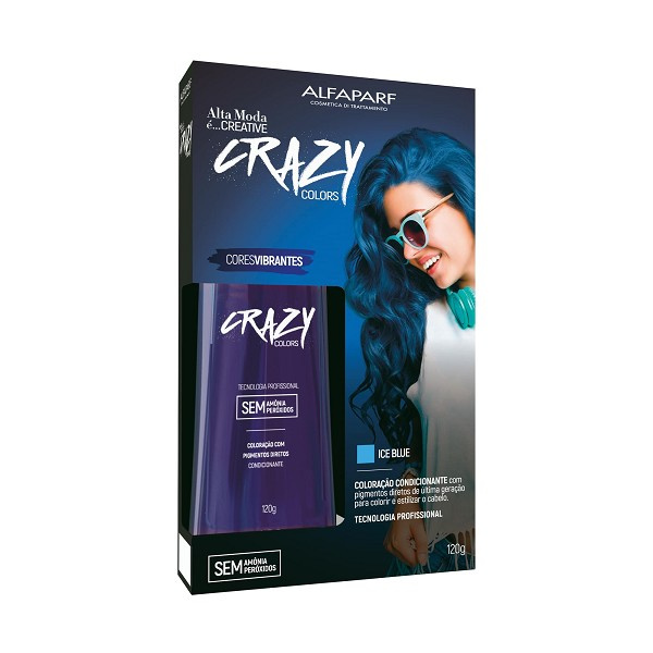 Alta Moda Creativ Crazy Color Ice Blue 120g 