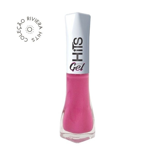 Hits Esmalte Gel Coleção Riviera Praia Do Rosa Cremoso 8ml 