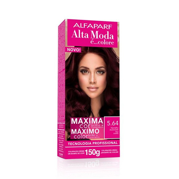 Alta Moda 5.64 Vermelho Acobreado 150g 