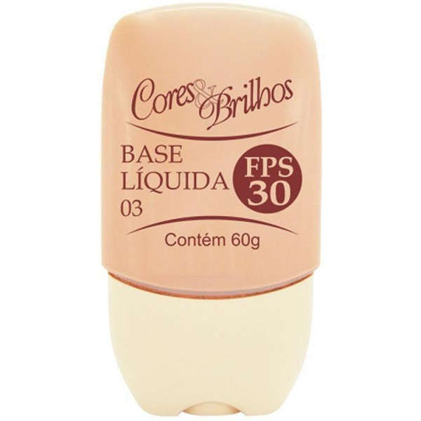 Cores&brilhos Base Liquida 03 60g (nova) 
