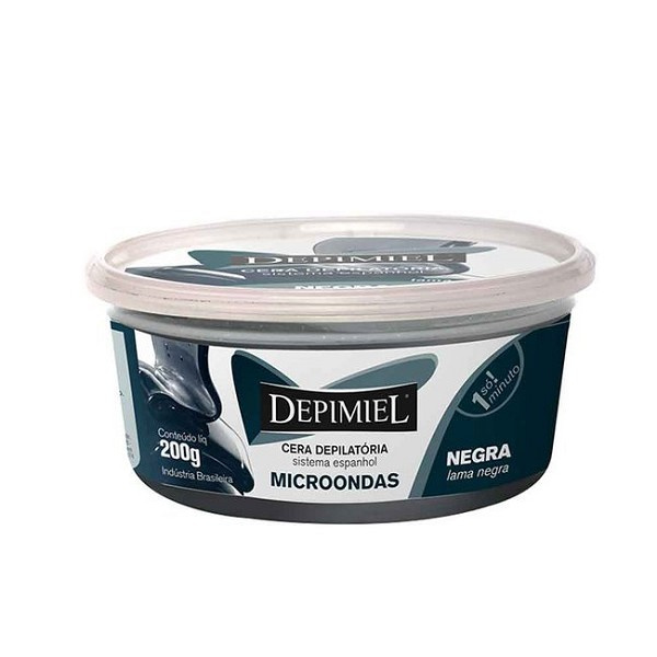 Depimiel Cera Microondas Negra 200gr 