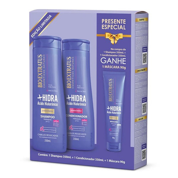 Bio Extratus Mais Hidra Kit Promocional 790 Gr 