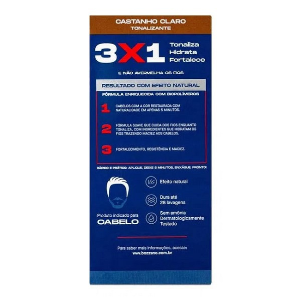 Biocolor Homem Castanho Claro 