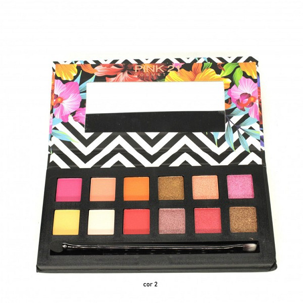 Pink21 Paleta De Sombras Tropical Ref:cs2392 